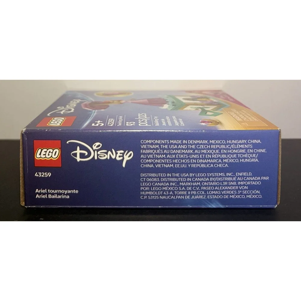 LEGO 43259 Disney Twirling Ariel NEW Factory Sealed